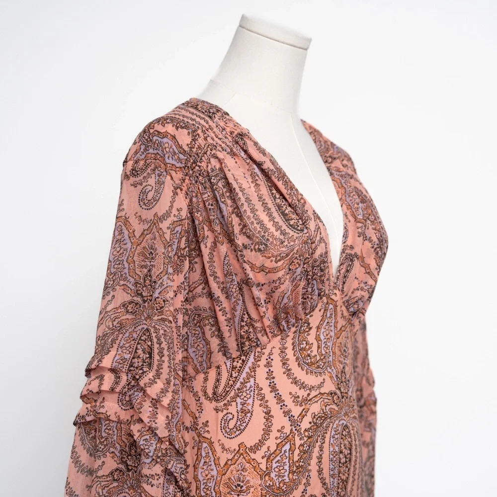 Free People‎  - Mirage Long Sleeve Maxi Dress